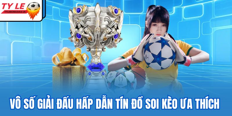 Vô số giải đấu hấp dẫn tín đồ soi kèo ưa thích 